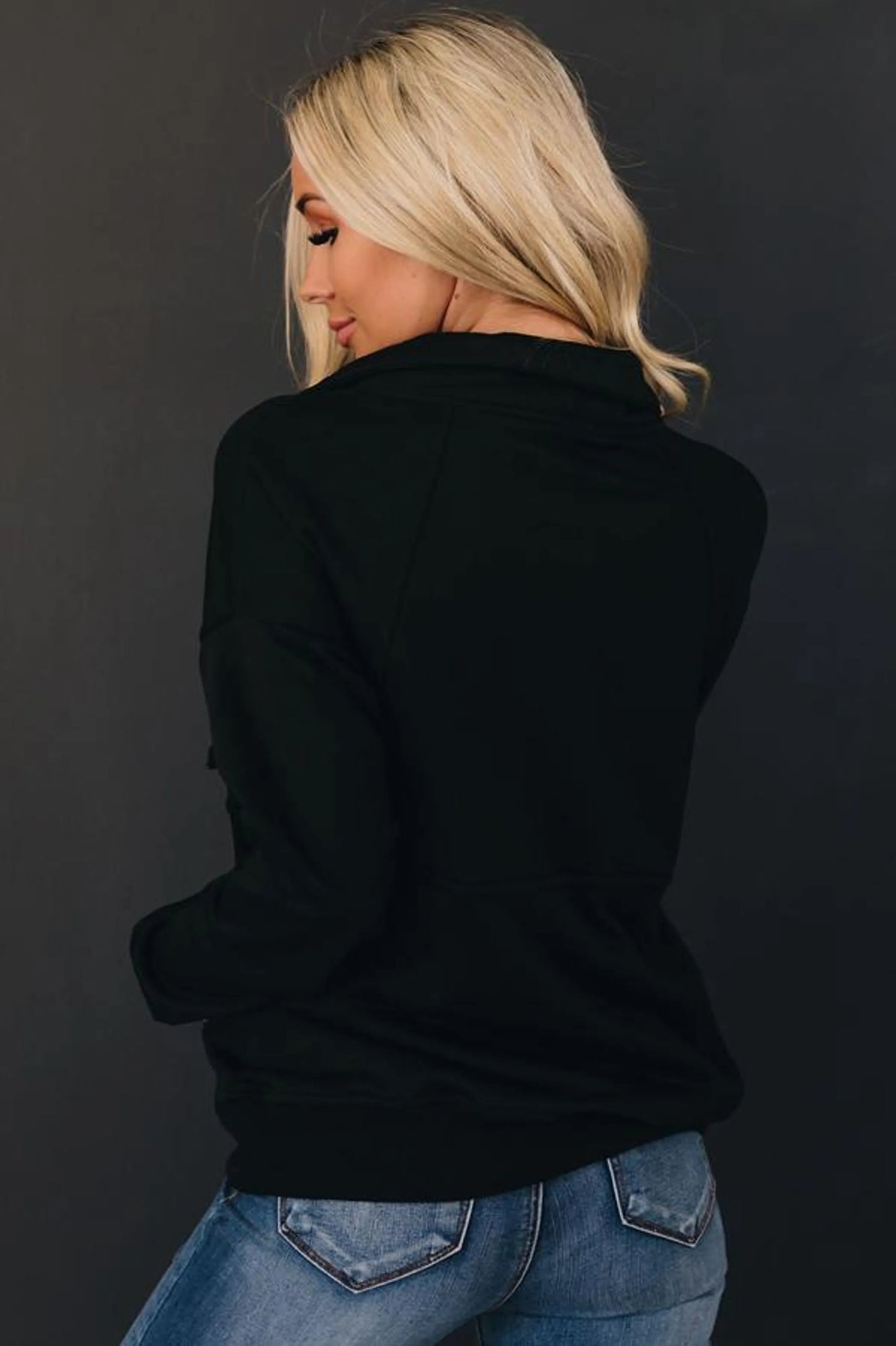 Wonderful World Half Zip Pullover